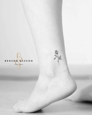 Benson Tattoo Studio Small Flower Tattoo Design
