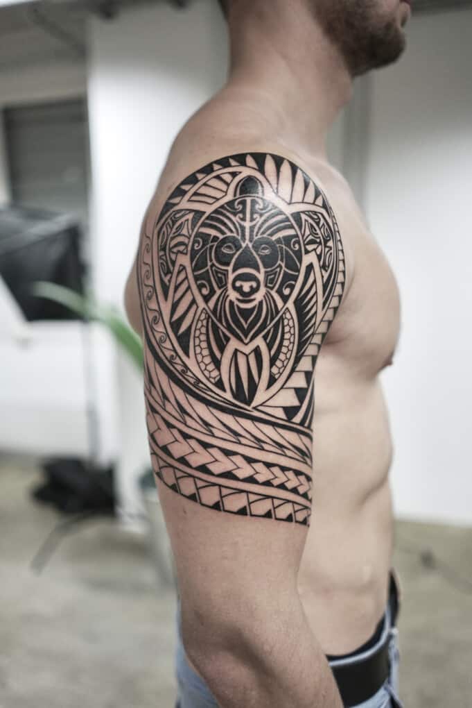 Update 96 about shoulder tribal tattoo designs unmissable  indaotaonec