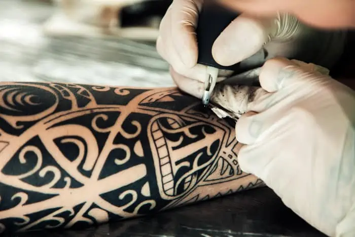 bgs maori forearm design