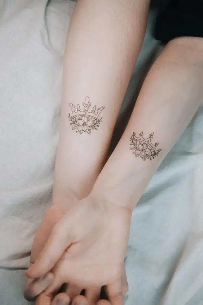 Fine line style flower tattoo on the left wrist.... - Official Tumblr page  for Tattoofilter for Men and Women