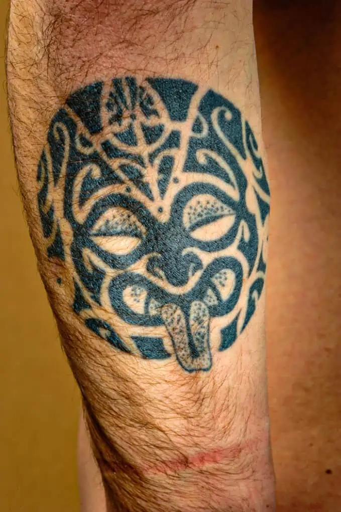 maori back forearm bgs