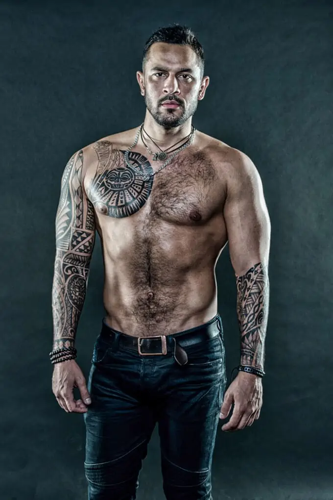 tatouage maori pour hommes
