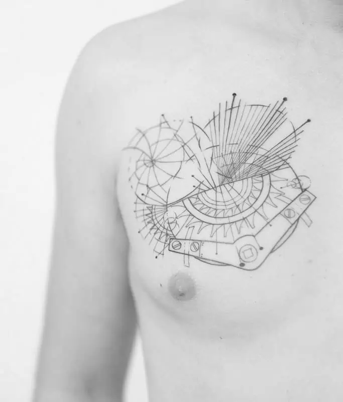 Top 30 Sacred Geometry Tattoos For Men  Lazy Penguins